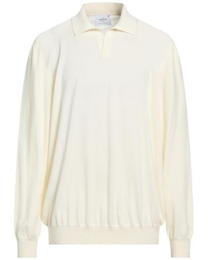 Gran Sasso Athleisure Cream Jumper Virgin Wool - White
