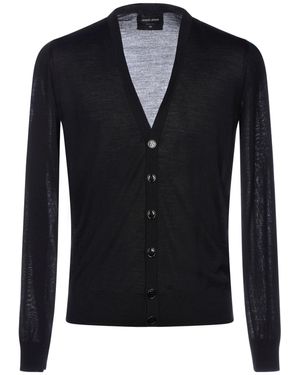 Giorgio Armani Cardigan Virgin Wool - Blue