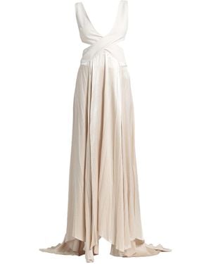 Pinko Maxi Dress - Natural