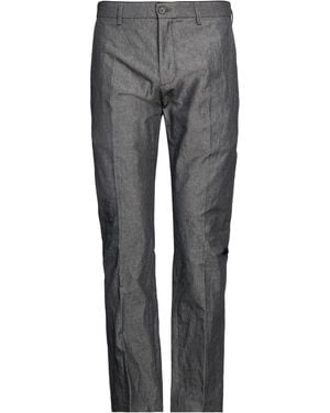 Department 5 Trousers Recycled Cotton, Recycled Polyester, Linen, Polyester - Grey