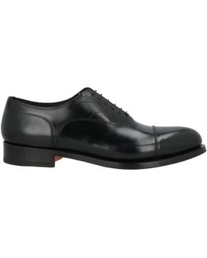 Santoni Chaussures À Lacets - Noir