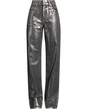 Motel Pantaloni Jeans - Grigio