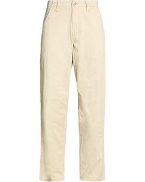 Wrangler Pants Cotton - Natural