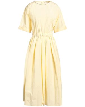 Peserico Midi Dress Cotton, Polyester - Metallic