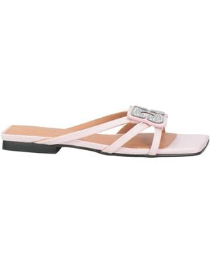 Ganni Sandalias - Rosa
