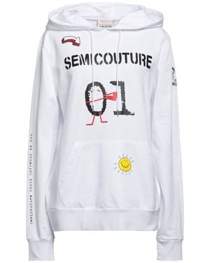Semicouture Sweatshirt - White