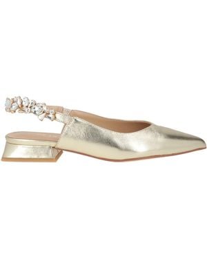 Alma En Pena. Ballet Flats - Natural