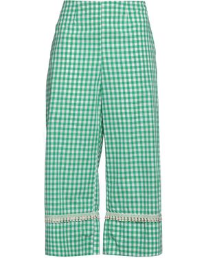 Rose' A Pois Pantalone - Verde