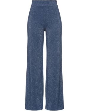 La Petite Robe Di Chiara Boni Trouser - Blue