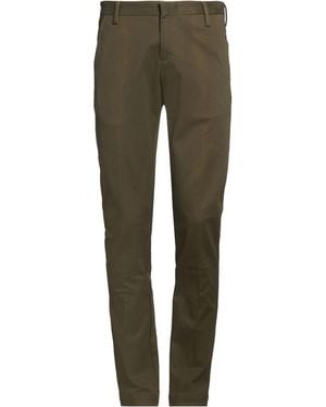 Entre Amis Pants Cotton, Elastane - Green