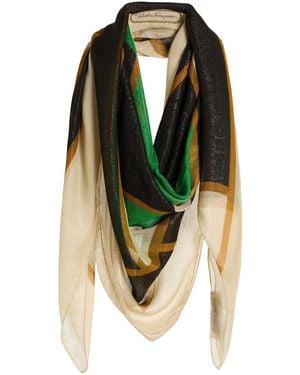 Ferragamo Scarf - Green