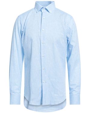 Bagutta Shirt Linen, Cotton - Blue