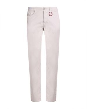 Tramarossa Trousers Cotton, Silk, Elastane - Pink