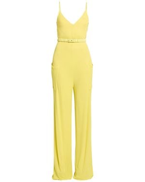 Elisabetta Franchi 0 Jumpsuit Viscose - Yellow