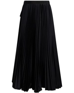 Sara Roka Midi Skirt Cotton - Black