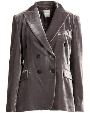 Kiltie Blazer Viscose, Silk - Black