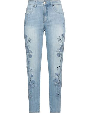 Angelo Marani Jeans Cotton, Elastane - Blue