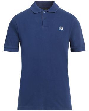 Save The Duck Polo Shirt Organic Cotton - Blue
