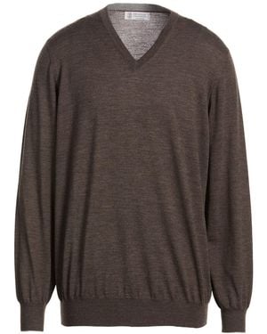 Brunello Cucinelli Jumpers - Brown