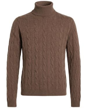 Messagerie Turtleneck Virgin Wool - Brown