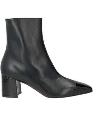 Ferragamo Ankle Boots Calfskin - Black