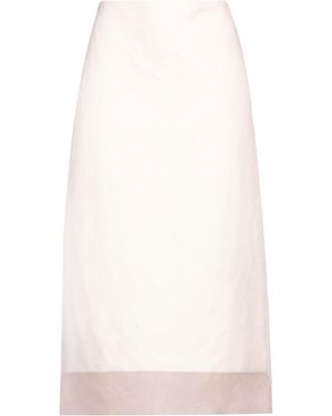 Sportmax Midi Skirt - White