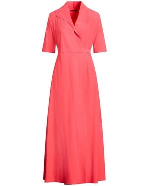 High Clever Maxi Dress Nylon, Elastane - Pink