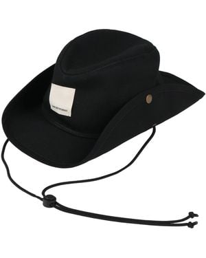Emporio Armani Hat Cotton - Black