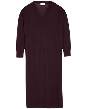 Ottod'Ame Midi Dress - Purple