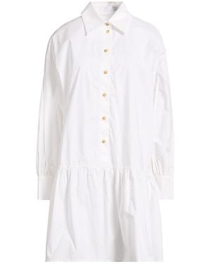 Douuod Mini Dress Cotton - White