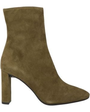 Bianca Di Ankle Boots Soft Leather - Green