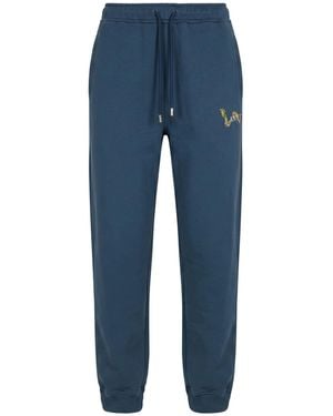 Lanvin Deep Trousers Cotton - Blue