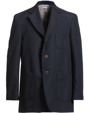 Thom Browne Blazer Virgin Wool - Blue