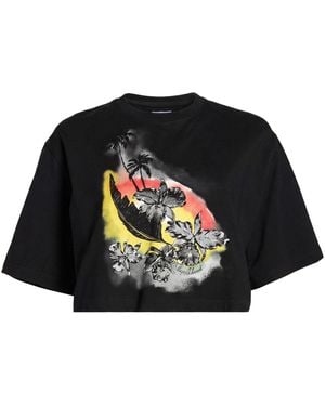 MSGM T-Shirt Cotton - Black