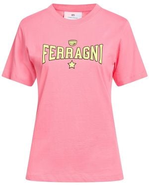 Chiara Ferragni T-Shirt Cotton - Pink