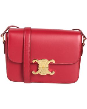 Celine Cross-Body Bags - Red