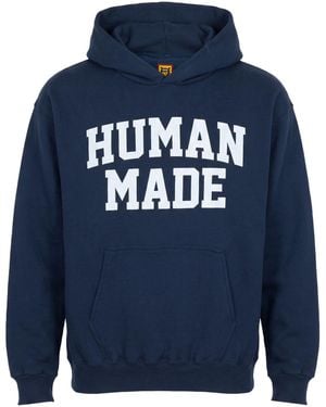 Human Made Midnight Sweatshirt Cotton, Polyester - Blue