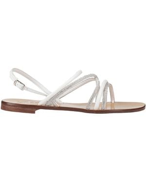V73 Sandals Textile Fibers - White