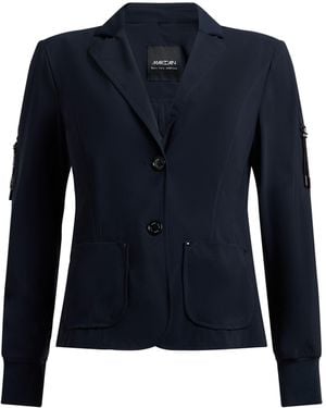 Marc Cain Midnight Blazer Polyamide, Elastane - Blue