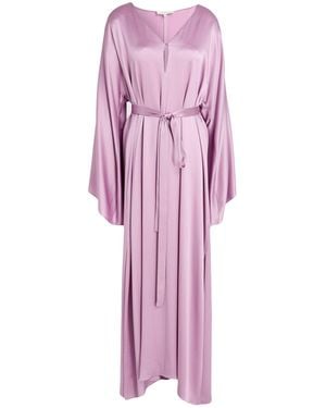 Antonelli Lilac Maxi Dress Acetate, Silk - Pink