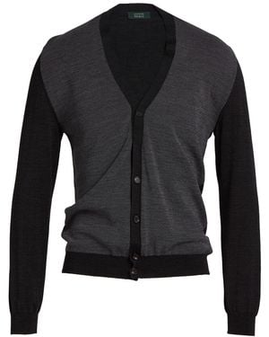 Zanone Strickjacke - Schwarz