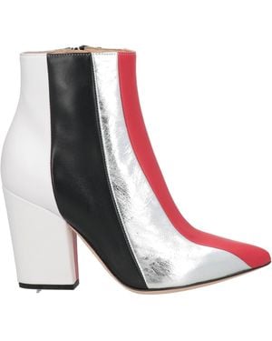 Sergio Rossi Ankle Boots Leather - White