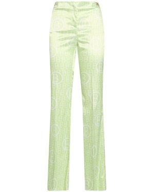 EUREKA by BABYLON Lime Pants Polyamide, Cotton, Elastane - Green