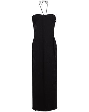 JACOB LEE Midi-Kleid - Schwarz