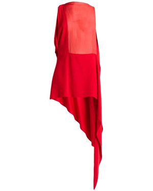 Ferragamo Maxi Dress Viscose, Acetate, Silk - Red