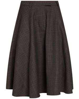 Officine Generale Midi Skirt - Grey