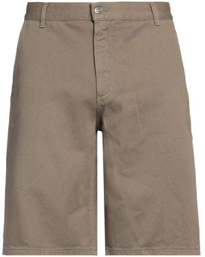 Dondup Khaki Shorts & Bermuda Shorts Cotton - Natural