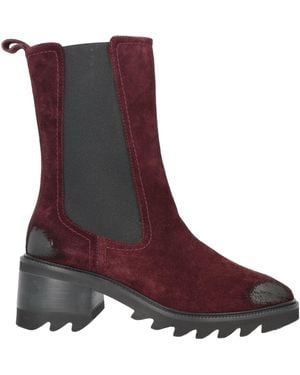 Paola D'arcano Ankle Boots - Purple
