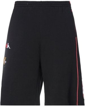 Kappa Shorts & Bermuda Shorts - Black