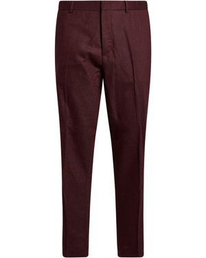 Iceberg Burgundy Pants Viscose, Polyester, Virgin Wool, Elastane - Purple